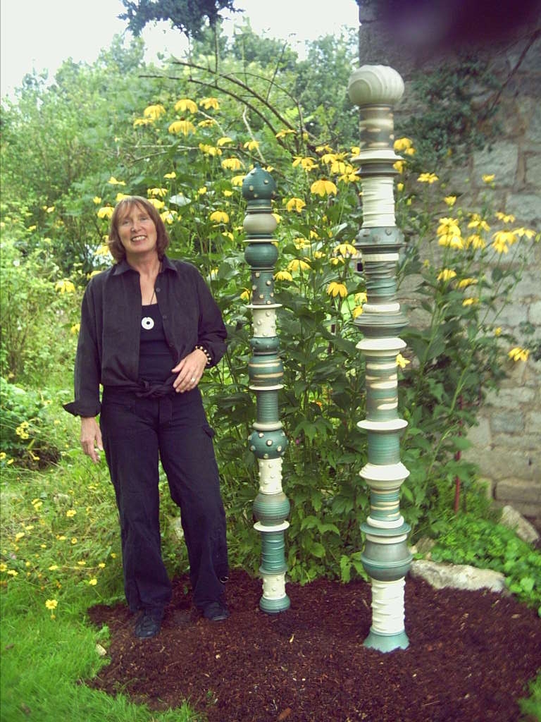 Conny im Garten
